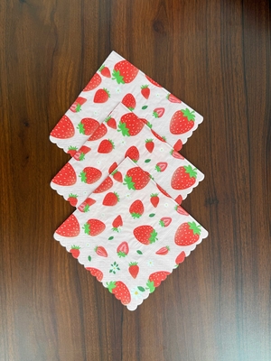 Full Printing Custom Tissue Paper Disposable Restaurant Printed Tissue Paper