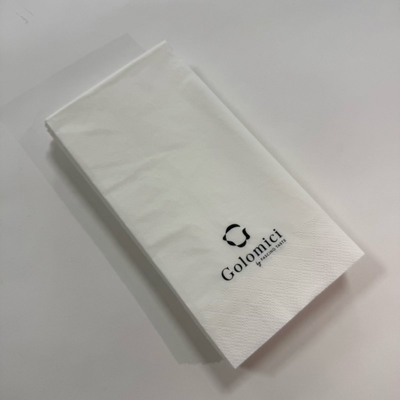 42×42cm Tissue Paper Napkins 18g 1/8 Fold Simple & Clean For Catering Use