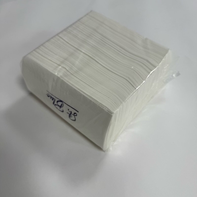 33*33 Floral Paper Napkins 18gsm Paper Beverage Napkins Full Embossed