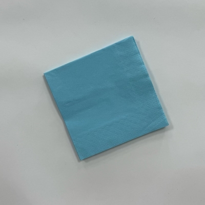 Decoration Blue Cocktail Napkins 33*33 3ply Personalized Bar Napkins