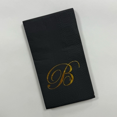 Pearlized Silver Paper Napkins Premium 33*40cm Gift Packaging