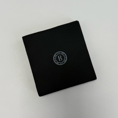 25*25cm Christmas Paper Serviettes Black Tissue Paper Napkin With Logo