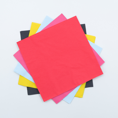 Customized Logo Dinner Paper Napkins 21*21 25*25 33*33 Serviettes Napkins