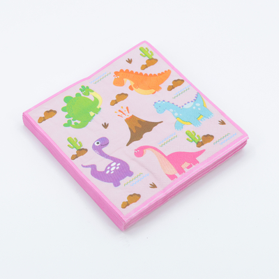 Festival Printed Paper Napkins Wedding Lunch Paper Napkins Decoration