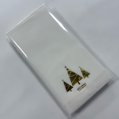 Disposable White Napkins 50gsm Nonwoven Tissue Luxury Paper Napkins