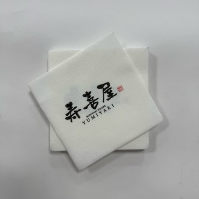 25×25 Beverage Airlaid Napkins Birthday Party 16gsm Linen Feel Disposable Napkins