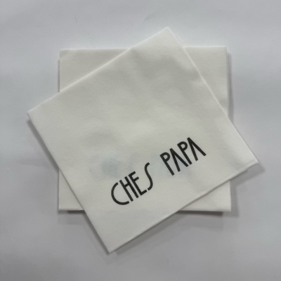 33×33cm Linen Feel Paper Napkins 3Ply 1/4 Fold Air Laid Napkins OEM ODM
