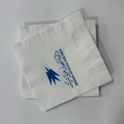 High End Commercial Paper Napkins 30×30cm 2Ply 18gsm For Airline Catering