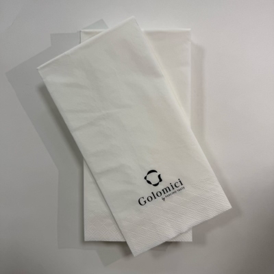 42×42cm Tissue Paper Napkins 18g 1/8 Fold Simple & Clean For Catering Use