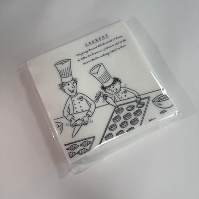 16g White Disposable Napkins 27×27cm White Dinner Napkins Paper