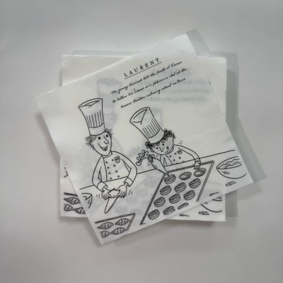 16g White Disposable Napkins 27×27cm White Dinner Napkins Paper