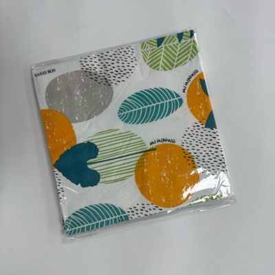 3 Ply Printed Paper Napkins 30*30 Restaurant Napkins Paper For Table Setting