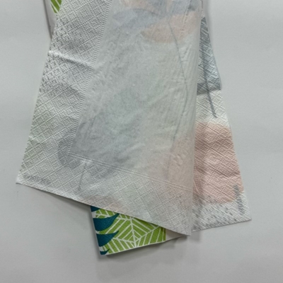 3 Ply Printed Paper Napkins 30*30 Restaurant Napkins Paper For Table Setting