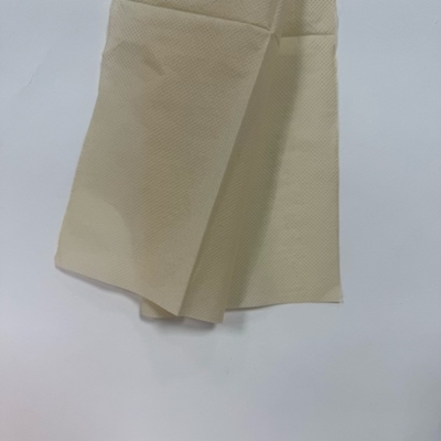 Offset Fold Bamboo Dinner Napkins 30×30 Disposable For Restaurant