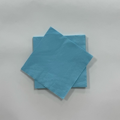 Decoration Blue Cocktail Napkins 33*33 3ply Personalized Bar Napkins