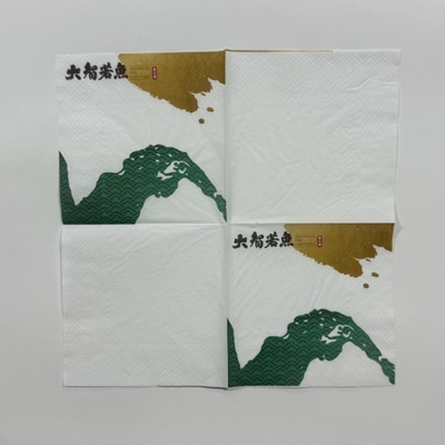 30×30cm Paper Napkins 2 Ply White Custom Paper Dinner Napkins