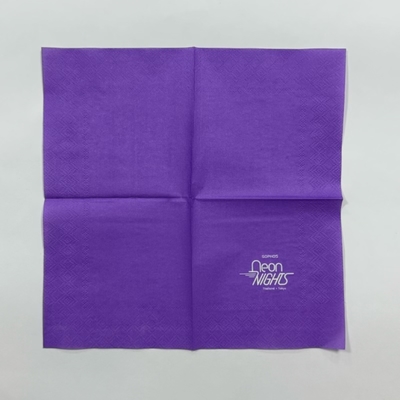 OEM Colorful Personalized Paper Napkins For Wedding Hotel Party
