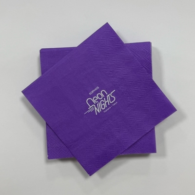 OEM Colorful Personalized Paper Napkins For Wedding Hotel Party