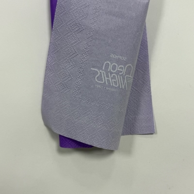 OEM Colorful Personalized Paper Napkins For Wedding Hotel Party
