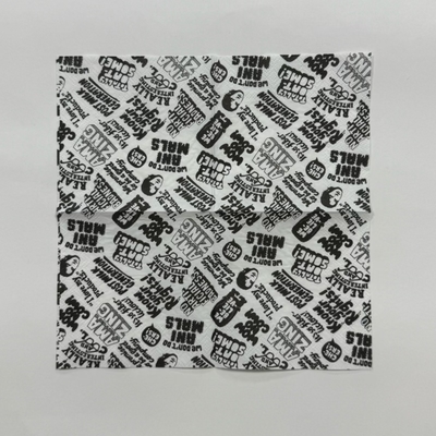 27×27cm Printed Cocktail Napkins Custom Beverage Napkins With Logo