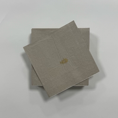 21×21cm Paper Dinner Napkins Decorative Disposable Napkins 1/4 Fold 1-3 Layers