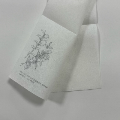 23*23cm Wood Pulp Napkins Printed Airlaid Linen Feel Napkins Foldable