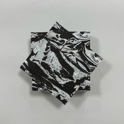 Printed Paper Serviettes Colored High Quality Disposable Dinner Napkins