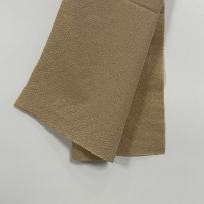 16gsm Brown Luncheon Napkins 21*21cm Brown Paper Dinner Napkins