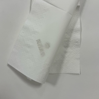 23*23cm Personalised Wedding Serviettes Napkins OEM ODM Paper Napkins White