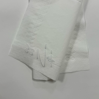 25*25cm Rose Gold Paper Napkins 2 Ply Disposable Paper Napkins