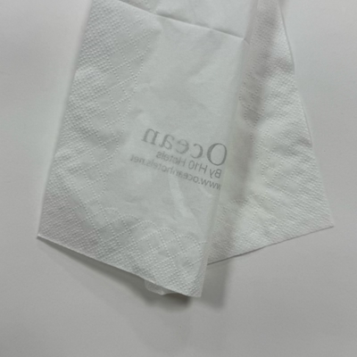 FSC White Paper Napkins 27*27cm 2 Ply Dinner Napkins Virgin Wood Pulp