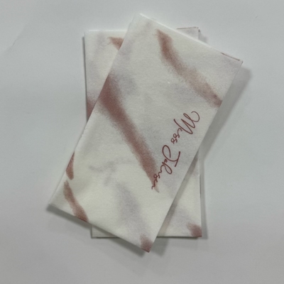33*40cm Printed Dinner Napkins Pocket Disposable Airlaid Paper Napkin