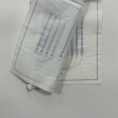 Silver Embossing Foil Paper Napkins 33x33cm 2 Ply Anniversary 1/4 Fold