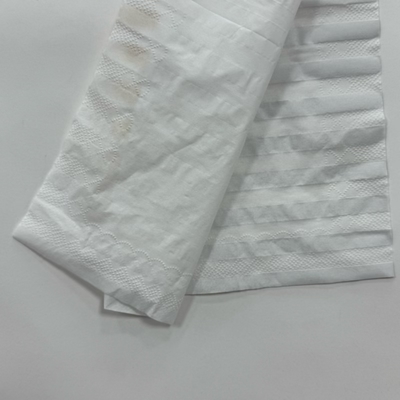 33x33cm Foil Paper Napkins 3 Ply Wedding 1/4 Fold Gold Foil Napkins