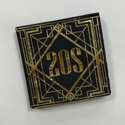 Gold Foil Printed Paper Napkins 1/4 Fold 25x25cm / 33x33cm Custom