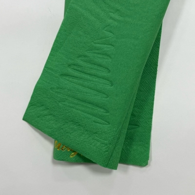 33*40cm Christmas Paper Napkins 2 Ply 1/6 Fold Virgin Wood Pulp Material