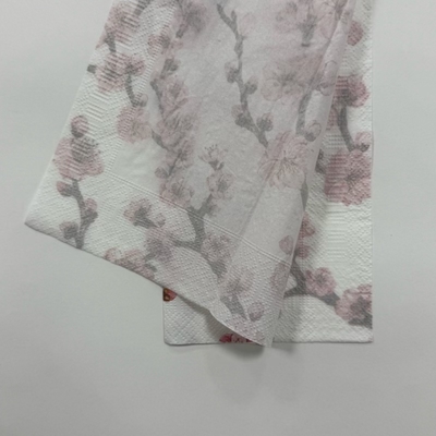 1/6 Fold Dinner Paper Napkins 18gsm 33x40 Paper Dinner Napkins Decorative