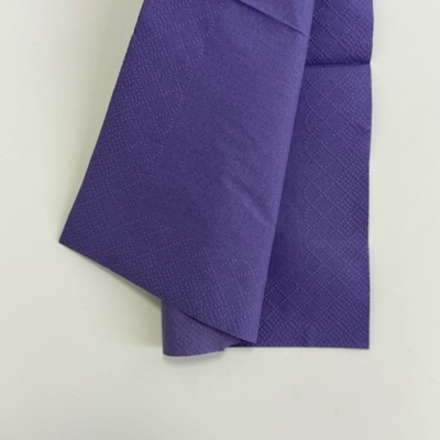 18gsm 3 Ply Folded Dinner Napkins 27*27cm Cloth Like Paper Napkins