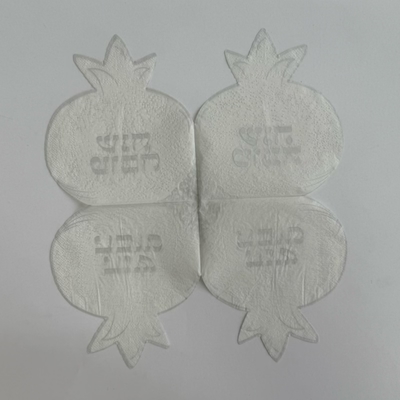1/4fold Logo Printed Tissue Paper 25*25cm Decorative Tissue Paper