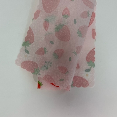 20pcs Strawberry Personalized Tissue Paper Soft And Absorbent Two Layer Napkins Paper