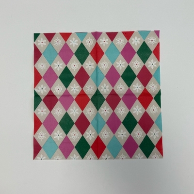 Printed Party Napkins 30*30cm 2Ply Custom Paper Cocktail Napkins