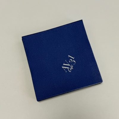 Deep Blue 25*25cm Lunch Paper Napkins Personalised Paper Napkins
