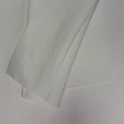 1/8 Fold White Paper Napkins Wedding Restaurant 3 Ply Cocktail Napkins