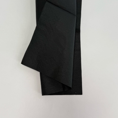 Biodegradable Compostable Cocktail Paper Napkins 25*25cm Black Disposable Napkins