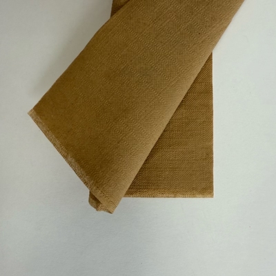 21*16.5cm Bamboo Dinner Napkins 2Ply Brown Paper Napkins FSC Approval